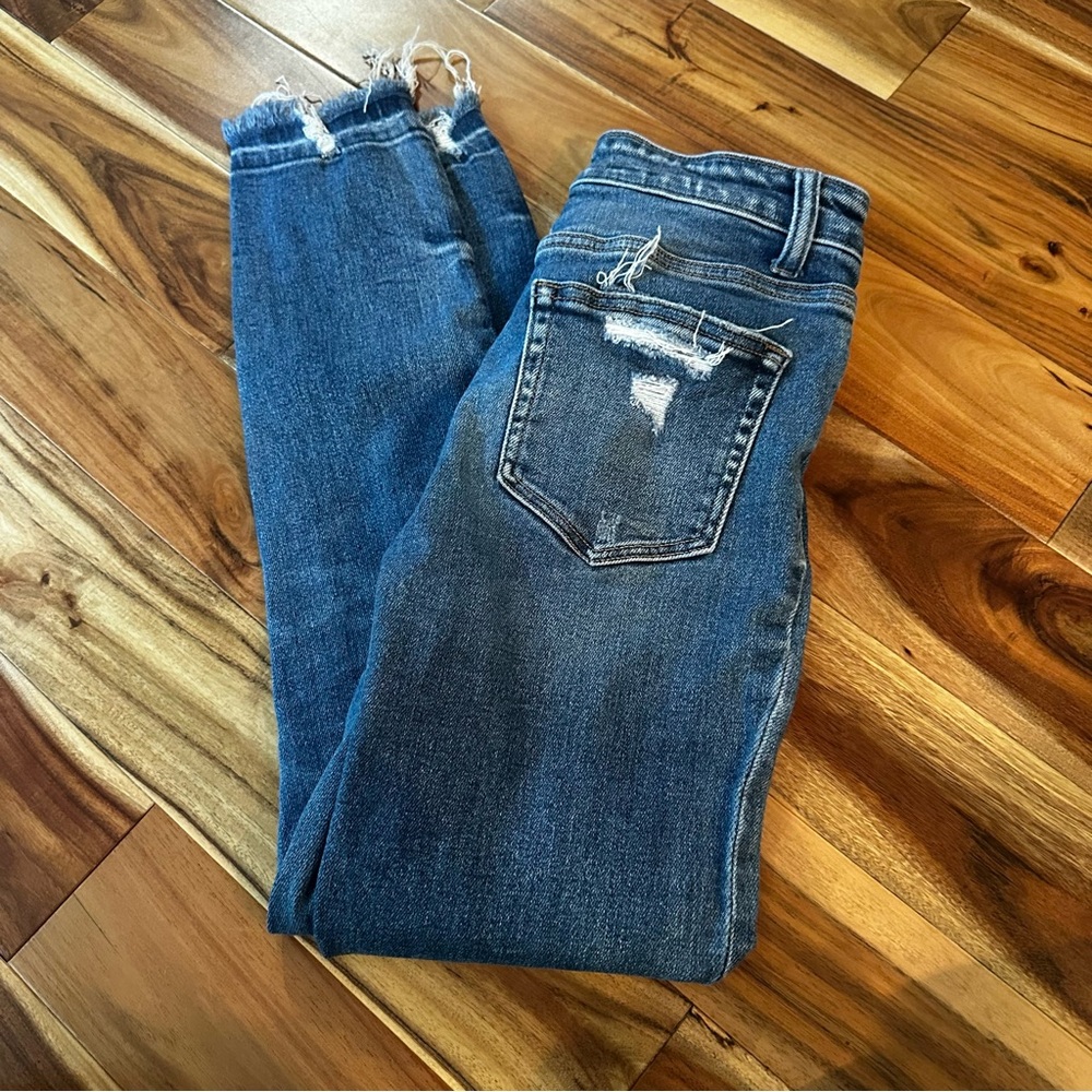 Bridge by Gly Elliot High Rise Ankle Skinny Jean. Size 24